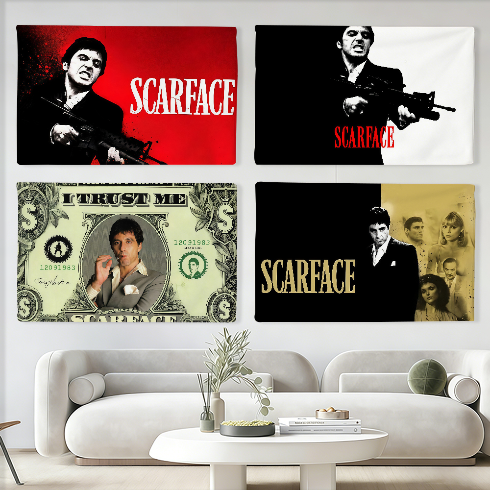Outdoor Adventure Club - Adventure movie S-Scarface flag Suitable For