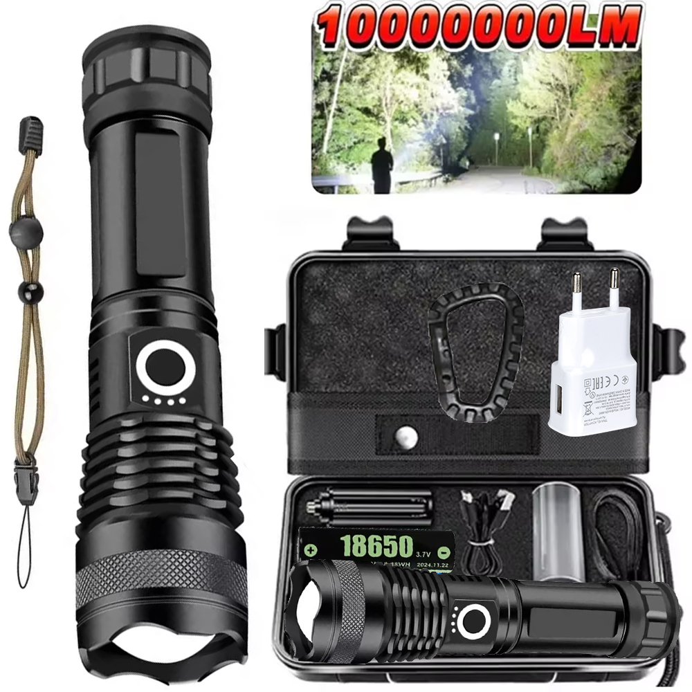 Outdoor Adventures - High Power LED Flashlight Rechargeable 5