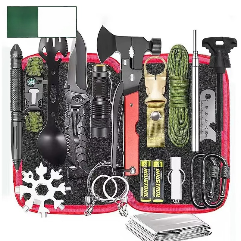 Outdoor Adventure Kit - Mini Portable Survival Kit Outdoor Survival
