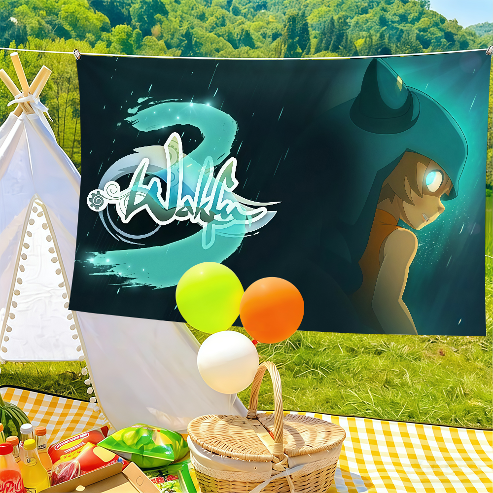 Adventure cartoon W-wakfu flag - Outdoor Adventure Club recensione e prezzo