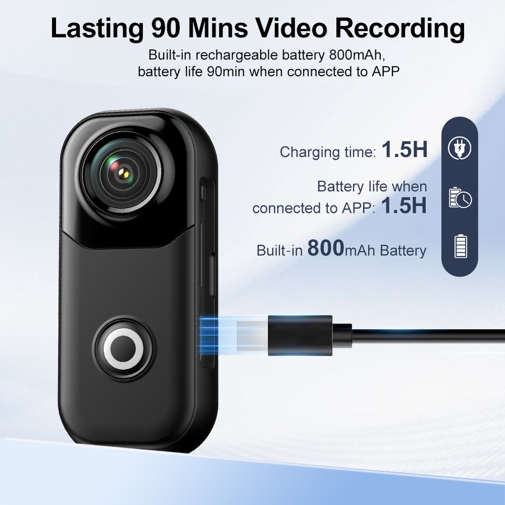 4K Thumb Action Camera Video R - Outdoor Adventure Videos recensione e prezzo