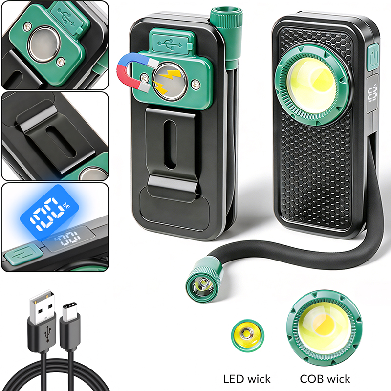 COB Work Light Flexible Hose L - Outdoor Adventures recensione e prezzo