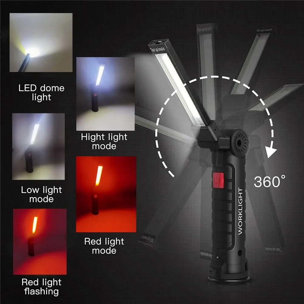 Portable COB LED Flashlight US - Outdoor Adventures recensione e prezzo