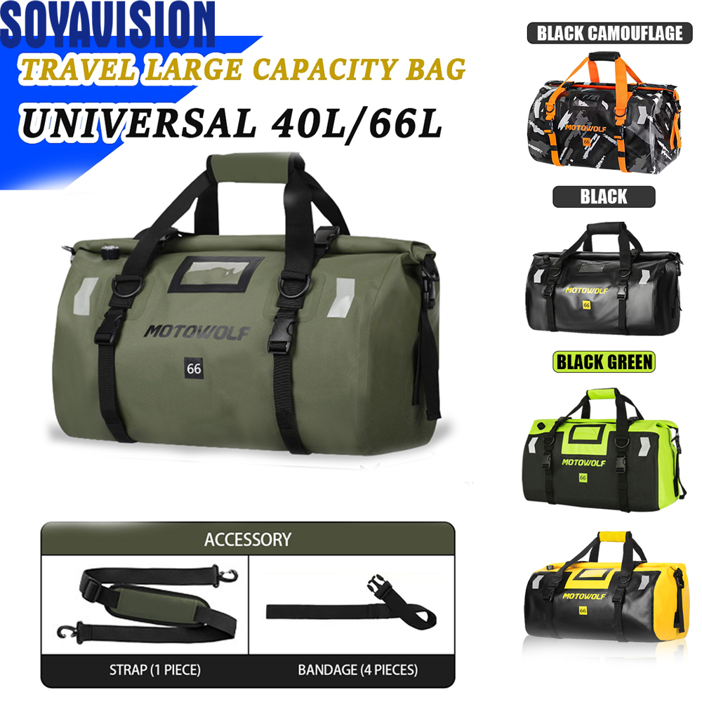 Waterproof Duffel Bag 40L/66L  - Outdoor Adventure Kit recensione e prezzo