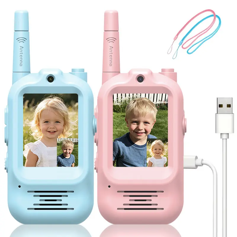 2pcs Kids Video Walkie Talkie  - Outdoor Adventure Videos recensione e prezzo