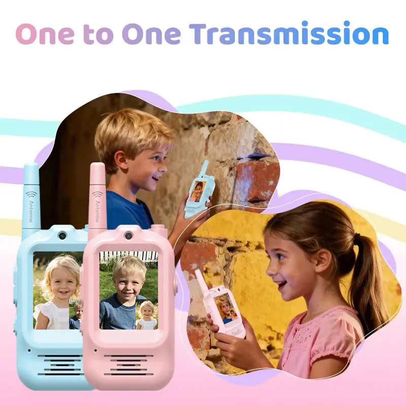2pcs Kids Video Walkie Talkie  - Outdoor Adventure Videos recensione e prezzo