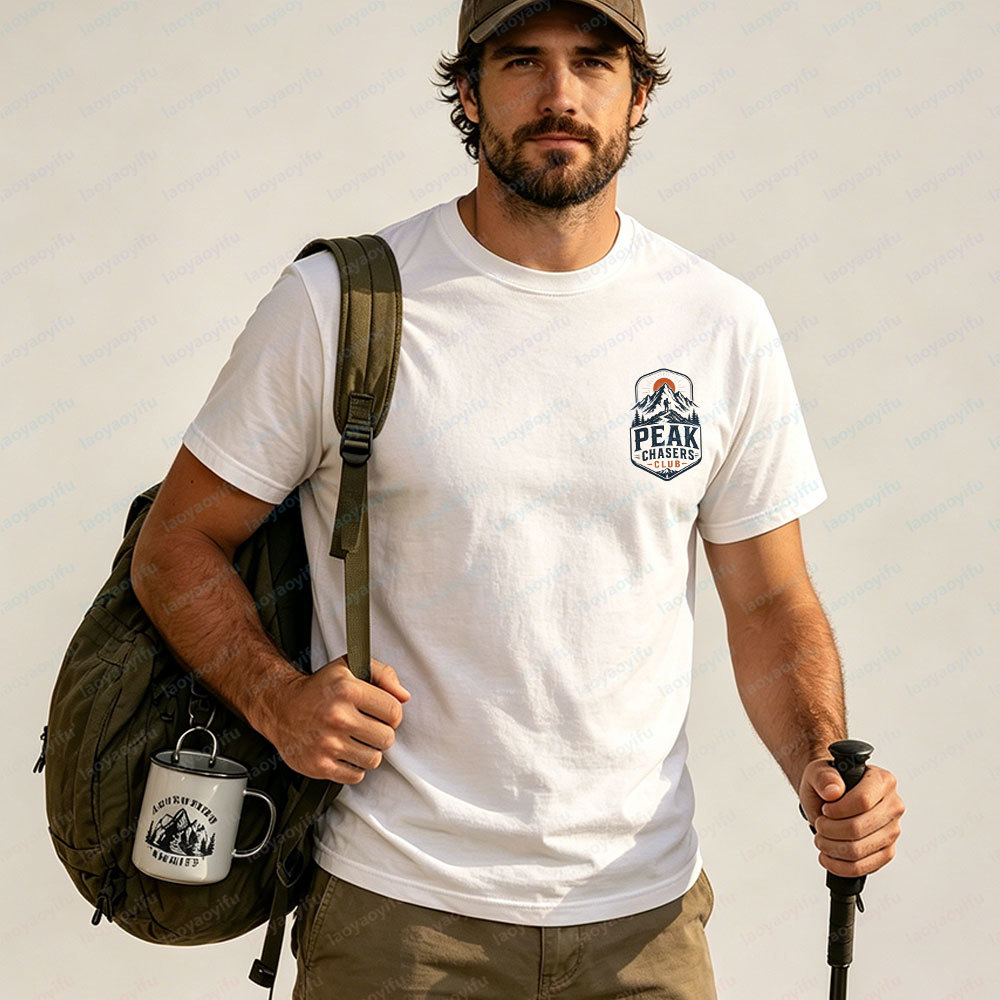 Peak Chasers Club Tshirt Fashi - Outdoor Adventure Club recensione e prezzo