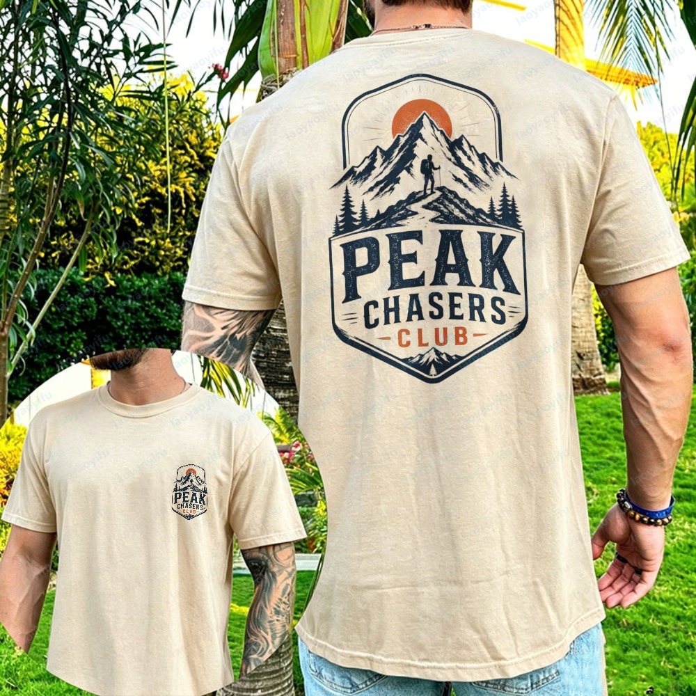 Peak Chasers Club Tshirt Fashi - Outdoor Adventure Club recensione e prezzo