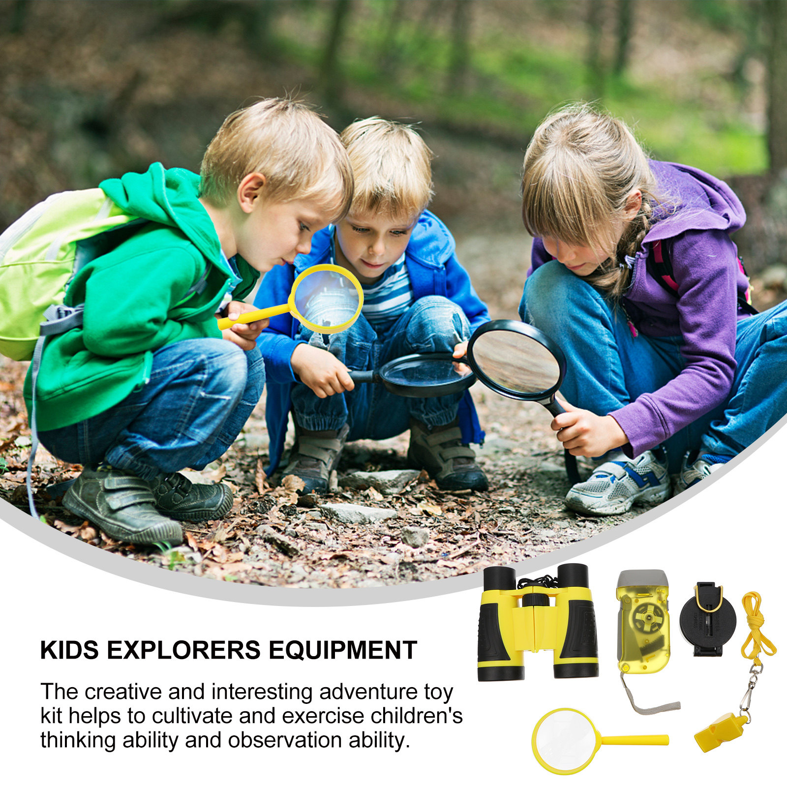 1Set Kids Outdoor Adventure In - Outdoor Adventure Kit recensione e prezzo