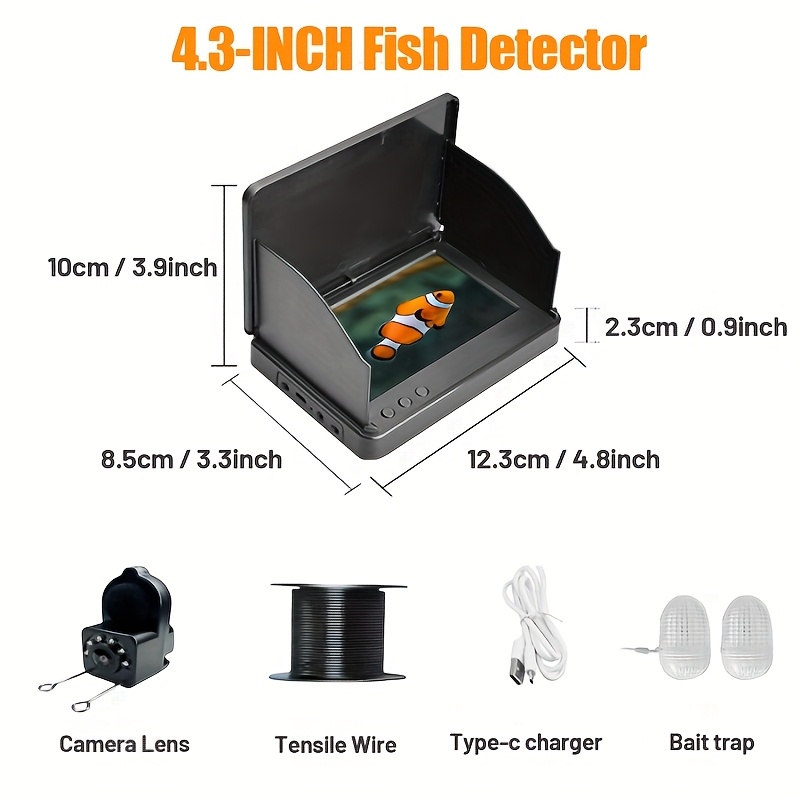 XHJ HD Fishing Monitor, 4.3 In - Outdoor Adventure Kit recensione e prezzo