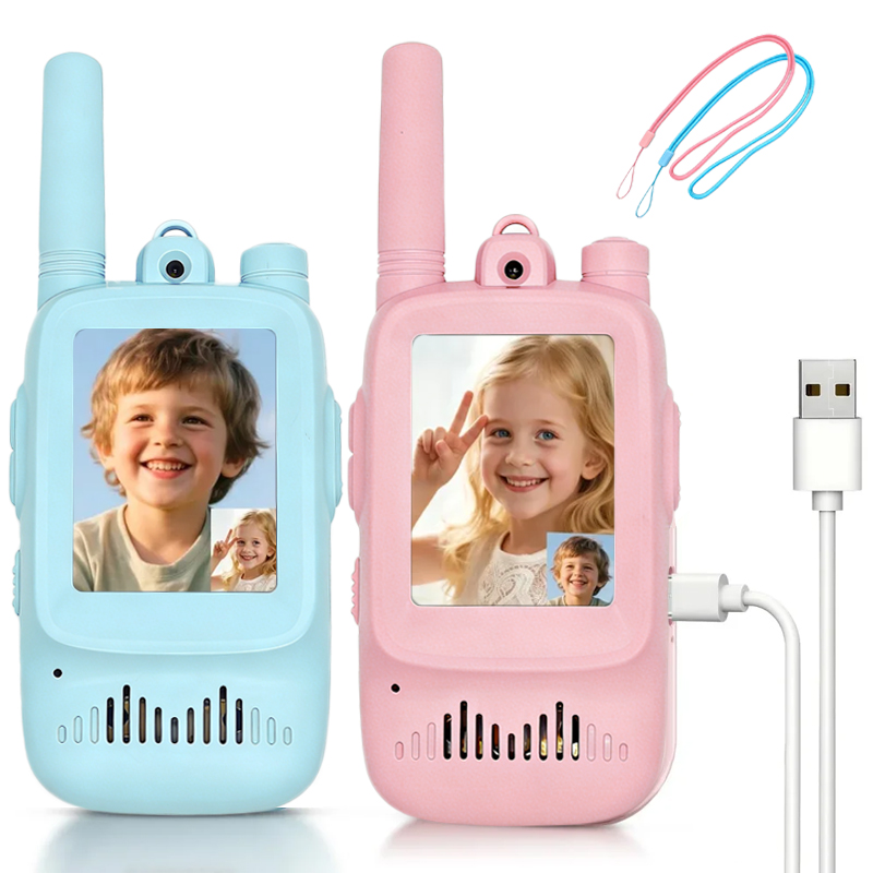 2pcs kids Video Walkie Talkie  - Outdoor Adventure Videos recensione e prezzo