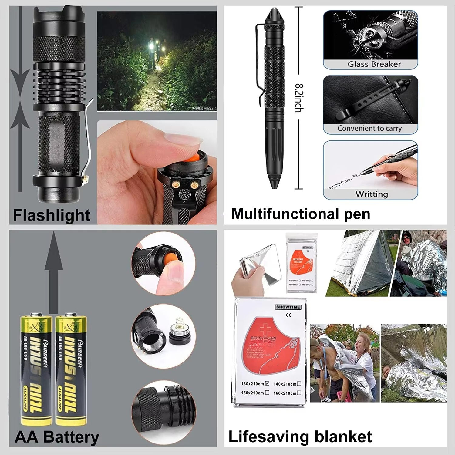 Mini Portable Survival Kit Out - Outdoor Adventure Kit recensione e prezzo